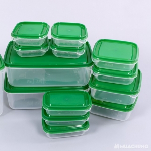 Bộ Hộp Nhựa Đựng Thức Ăn 17 Món Tiện Dụng Ikea